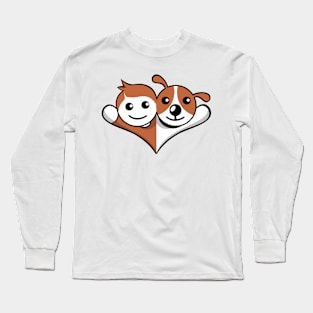 Doggy Friend Long Sleeve T-Shirt